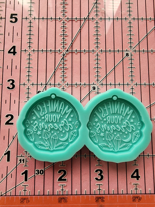 Manifest Earrings Silicone Mold