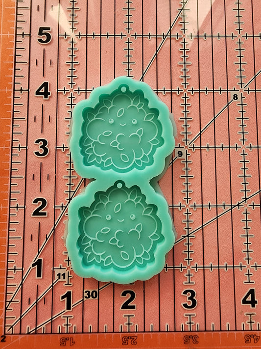 420 Bud Earrings Silicone Mold