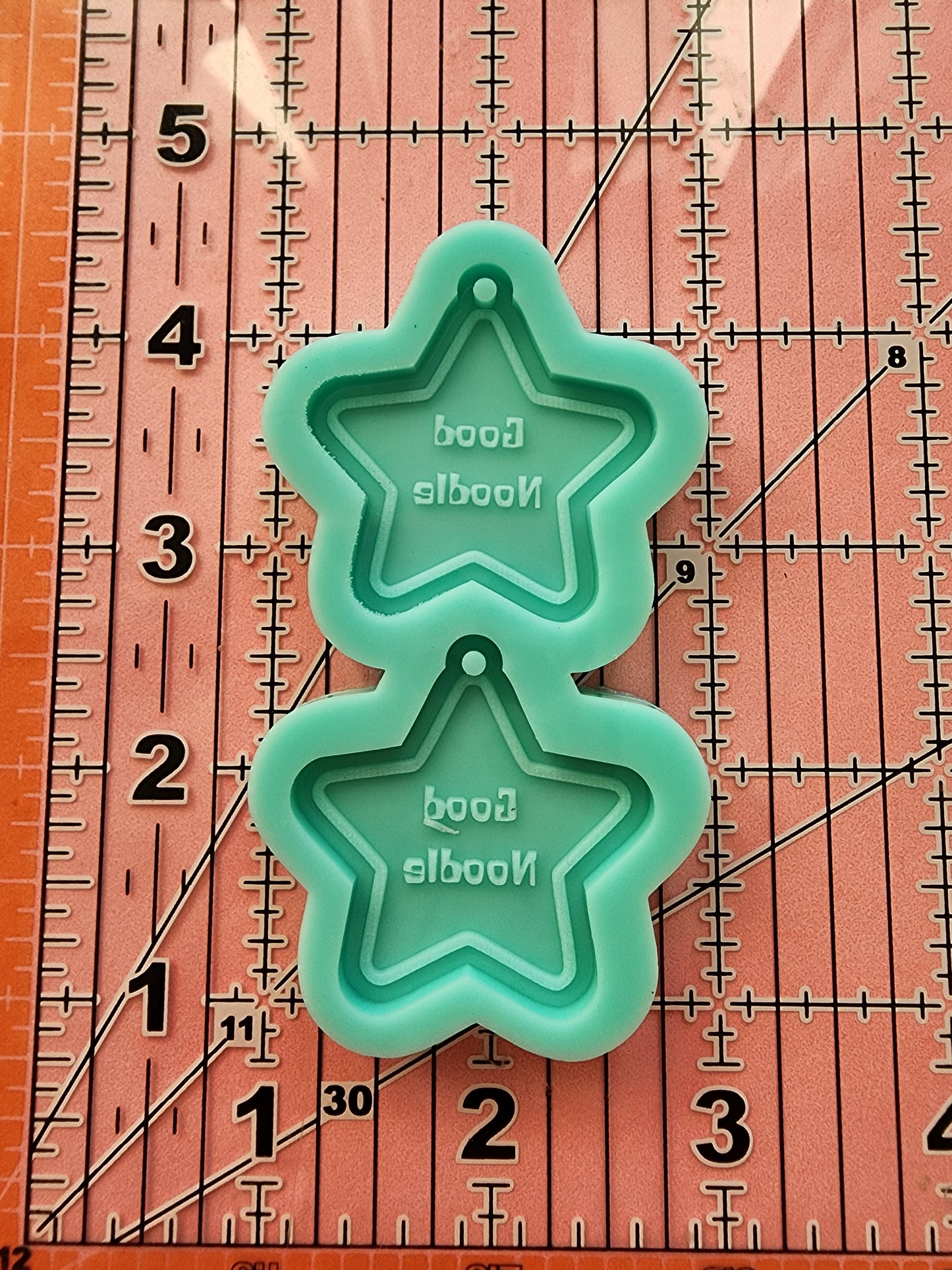 Good Star Earrings Silicone Mold