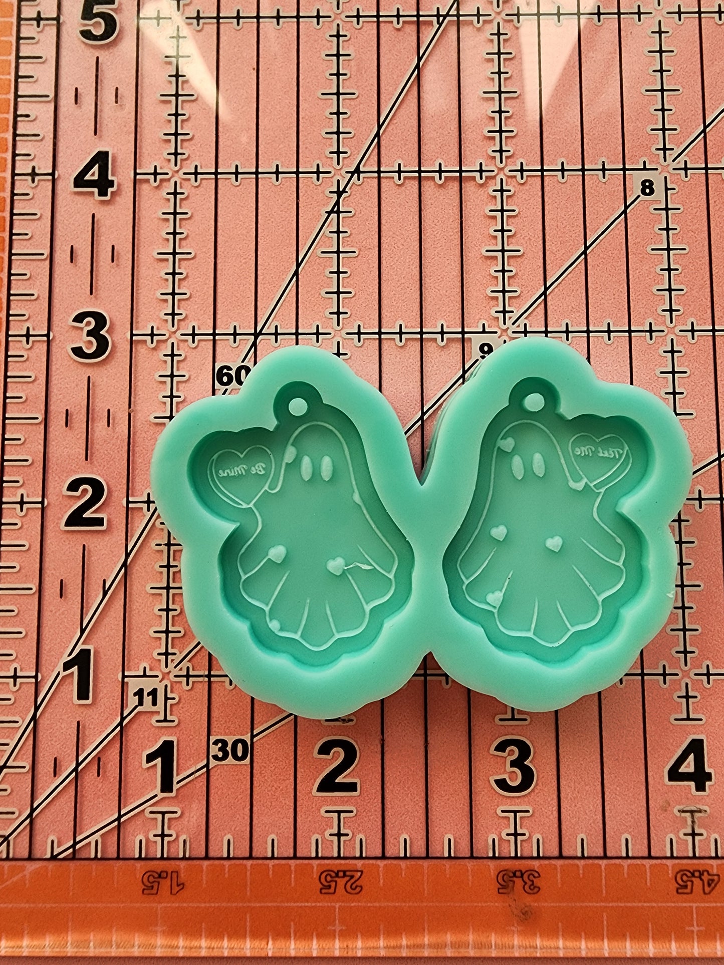 Valentine's Day Ghost Earrings Silicone Mold