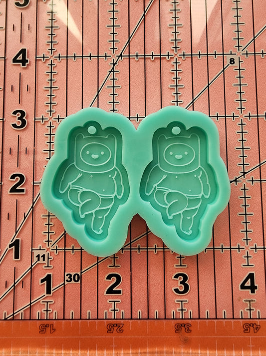 Cartoon Earrings Silicone Mold