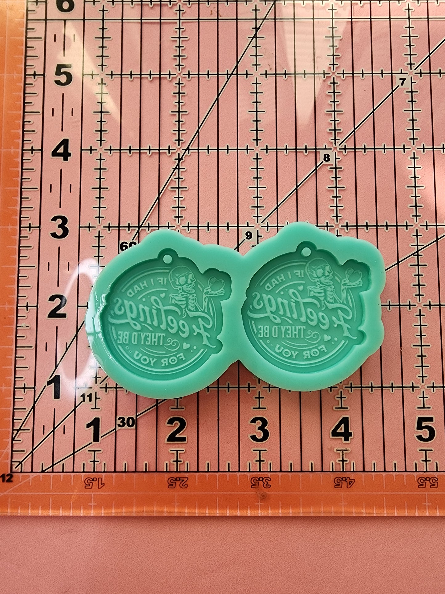 If I Had Feelings Valentine's Day Earrings Silicone Mold