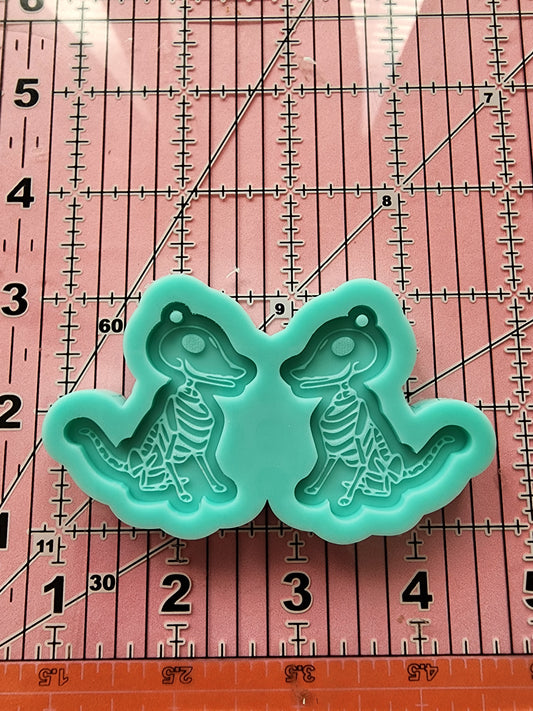 Cartoon Halloween Earrings Silicone Mold