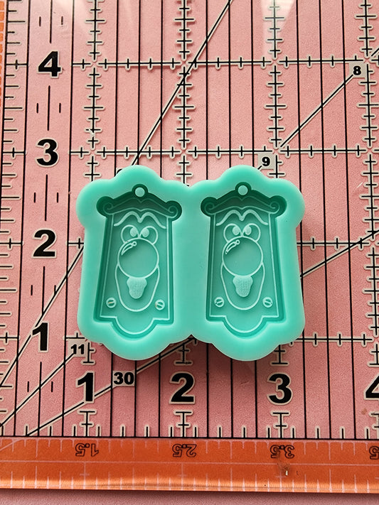 Cartoon Earrings Silicone Mold