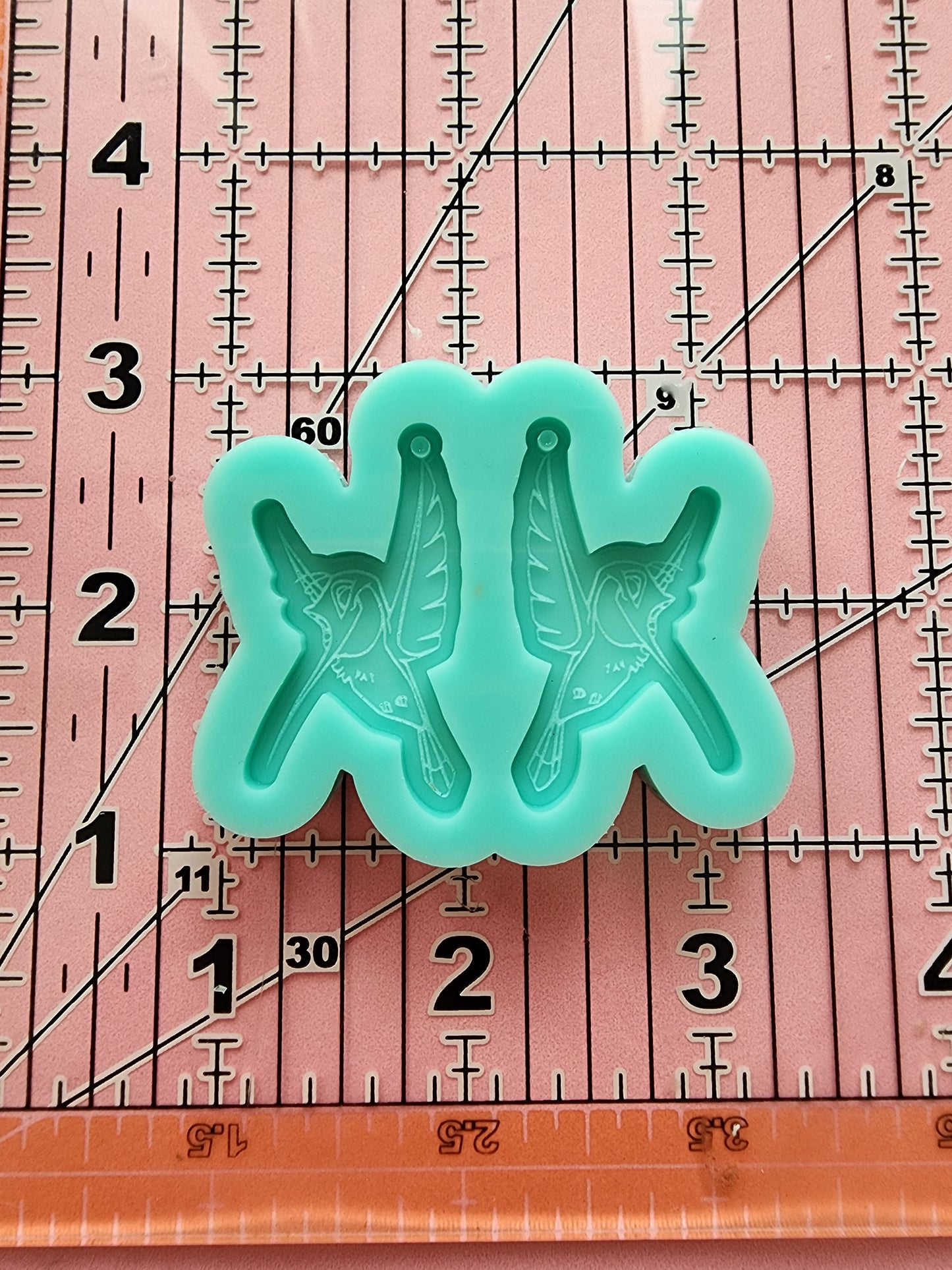 Cartoon Earrings Silicone Mold