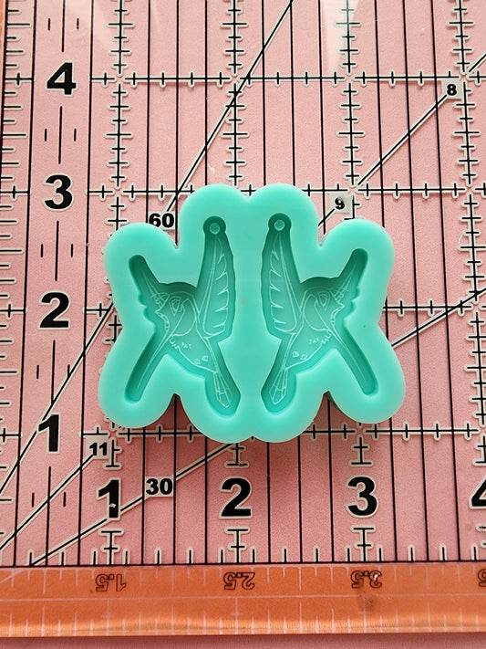 Cartoon Earrings Silicone Mold