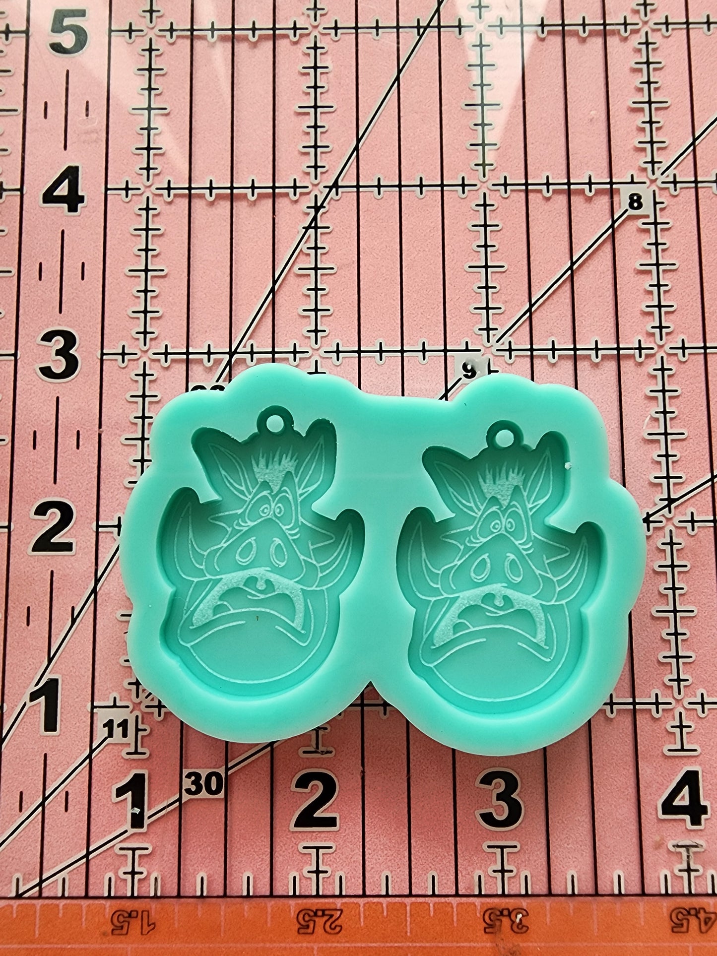 Cartoon Earrings Silicone Mold