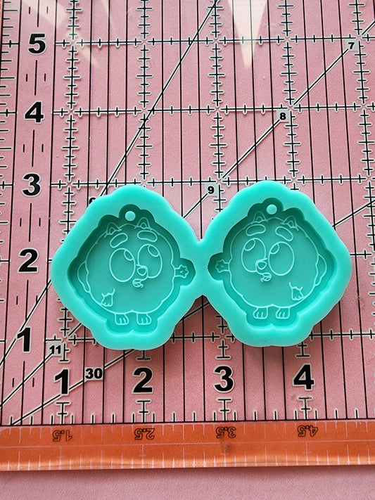 Cartoon Earrings Silicone Mold