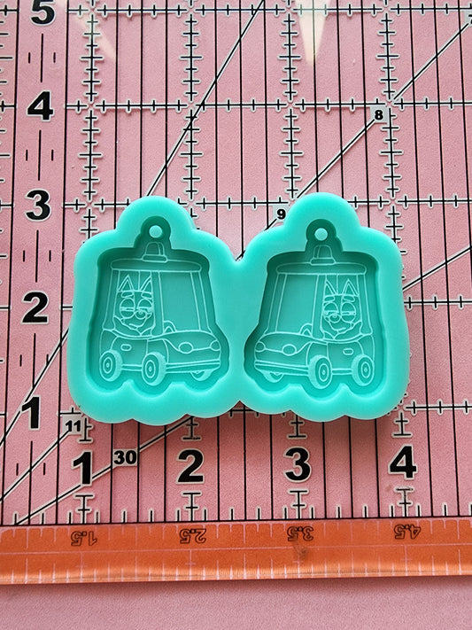 Cartoon Earrings Silicone Mold