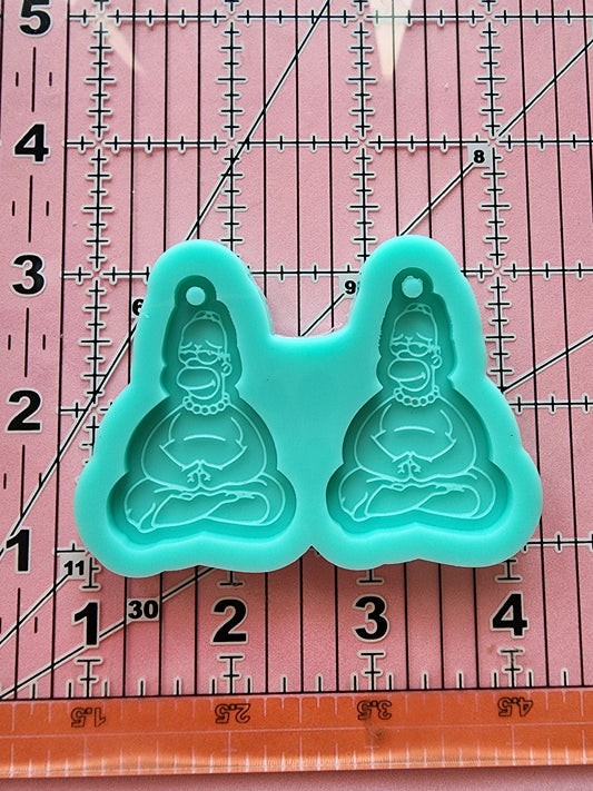 Cartoon Earrings Silicone Mold