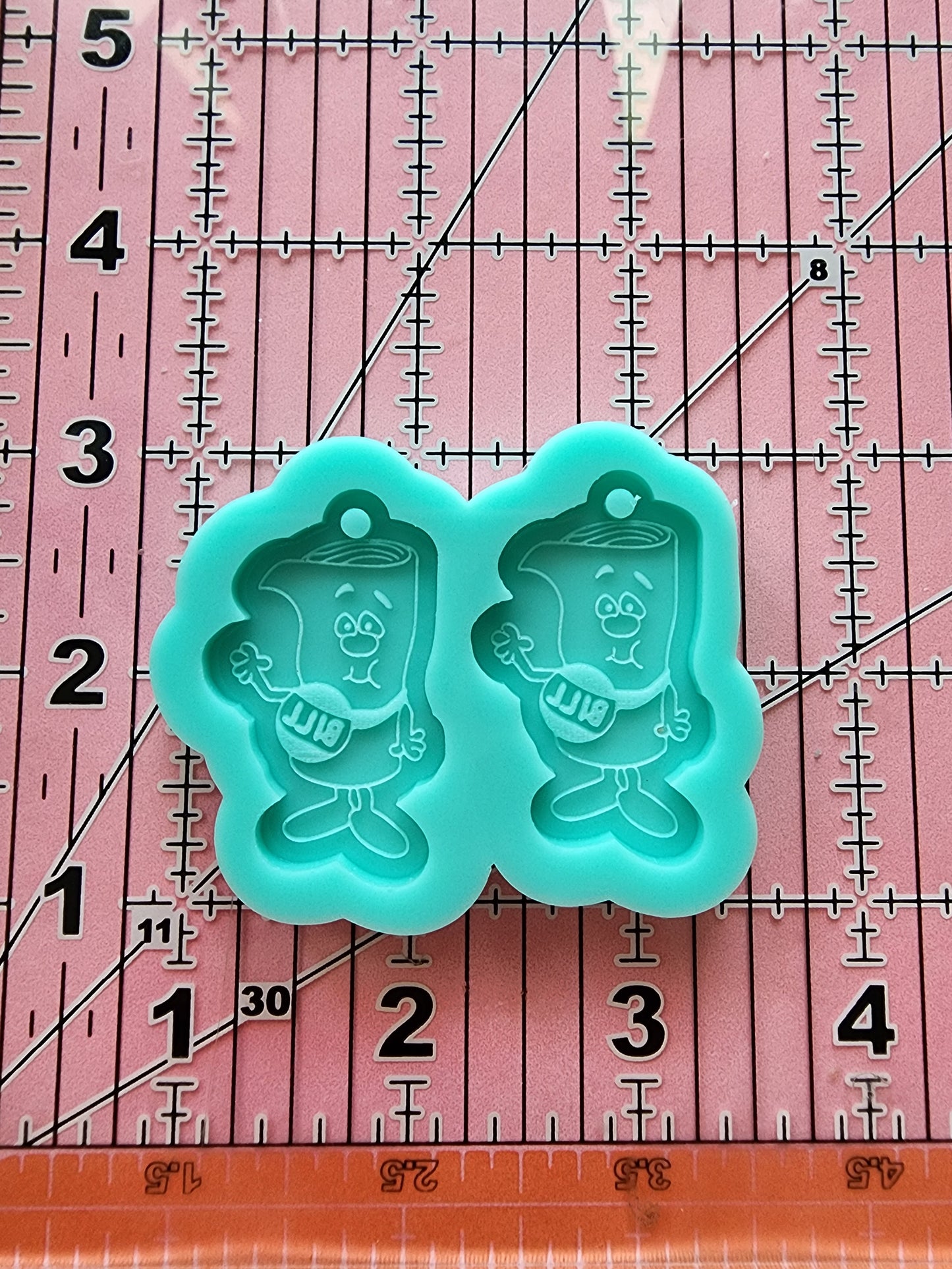 Cartoon Earrings Silicone Mold