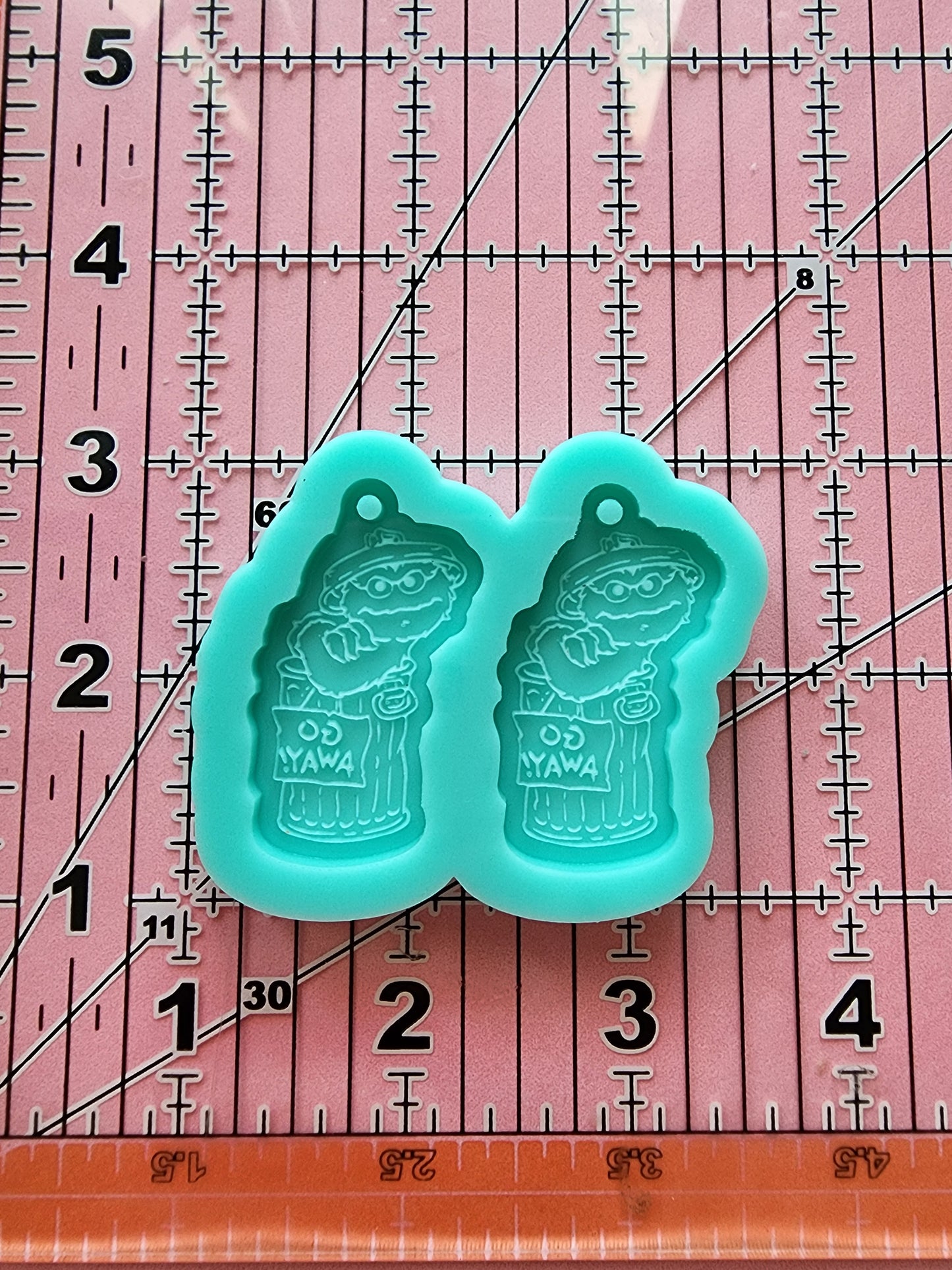 90s Show Earrings Silicone Mold