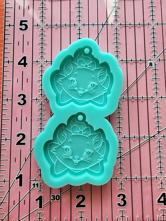 Cartoon Earrings Silicone Mold