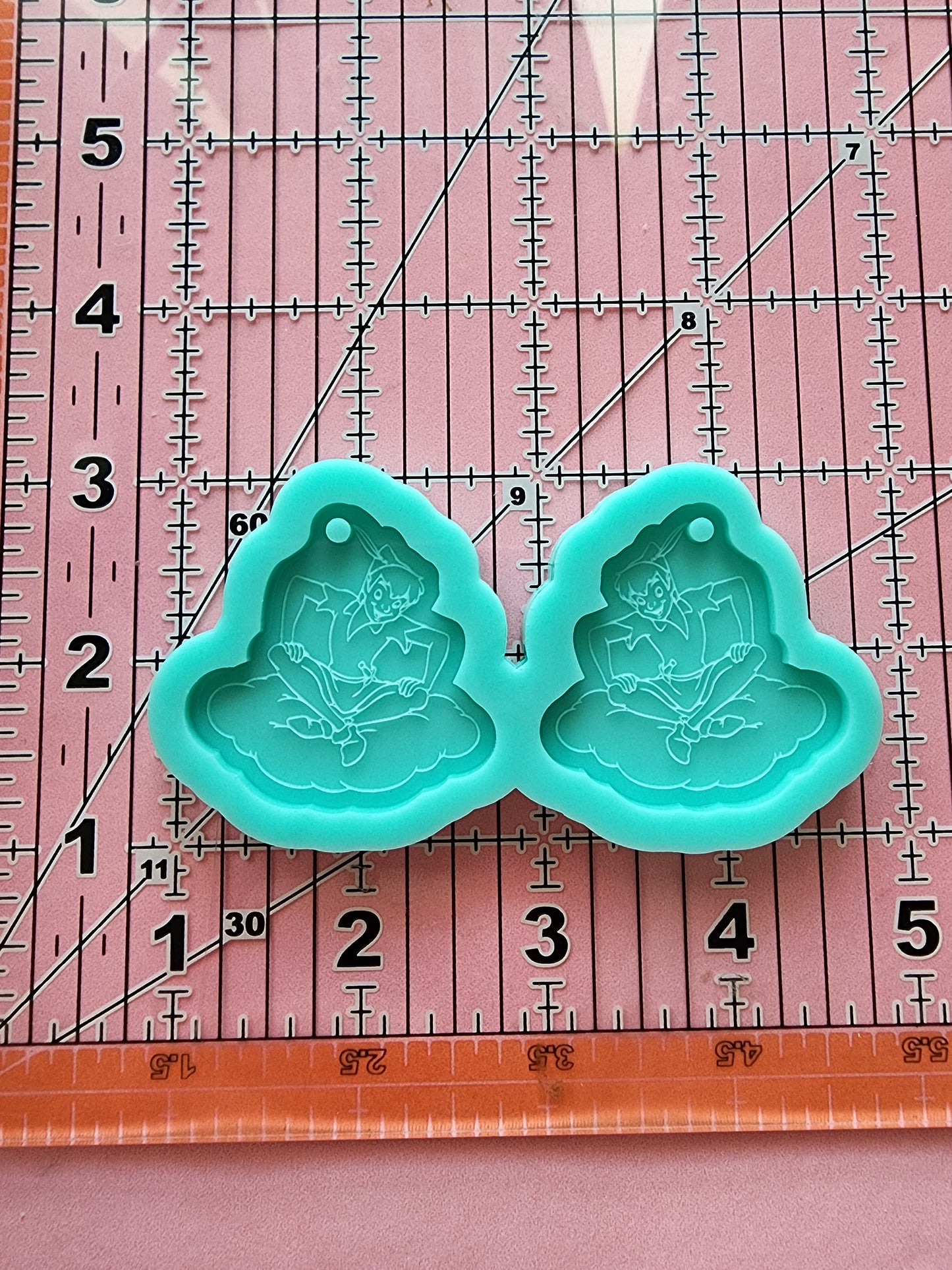 Cartoon Earrings Silicone Mold