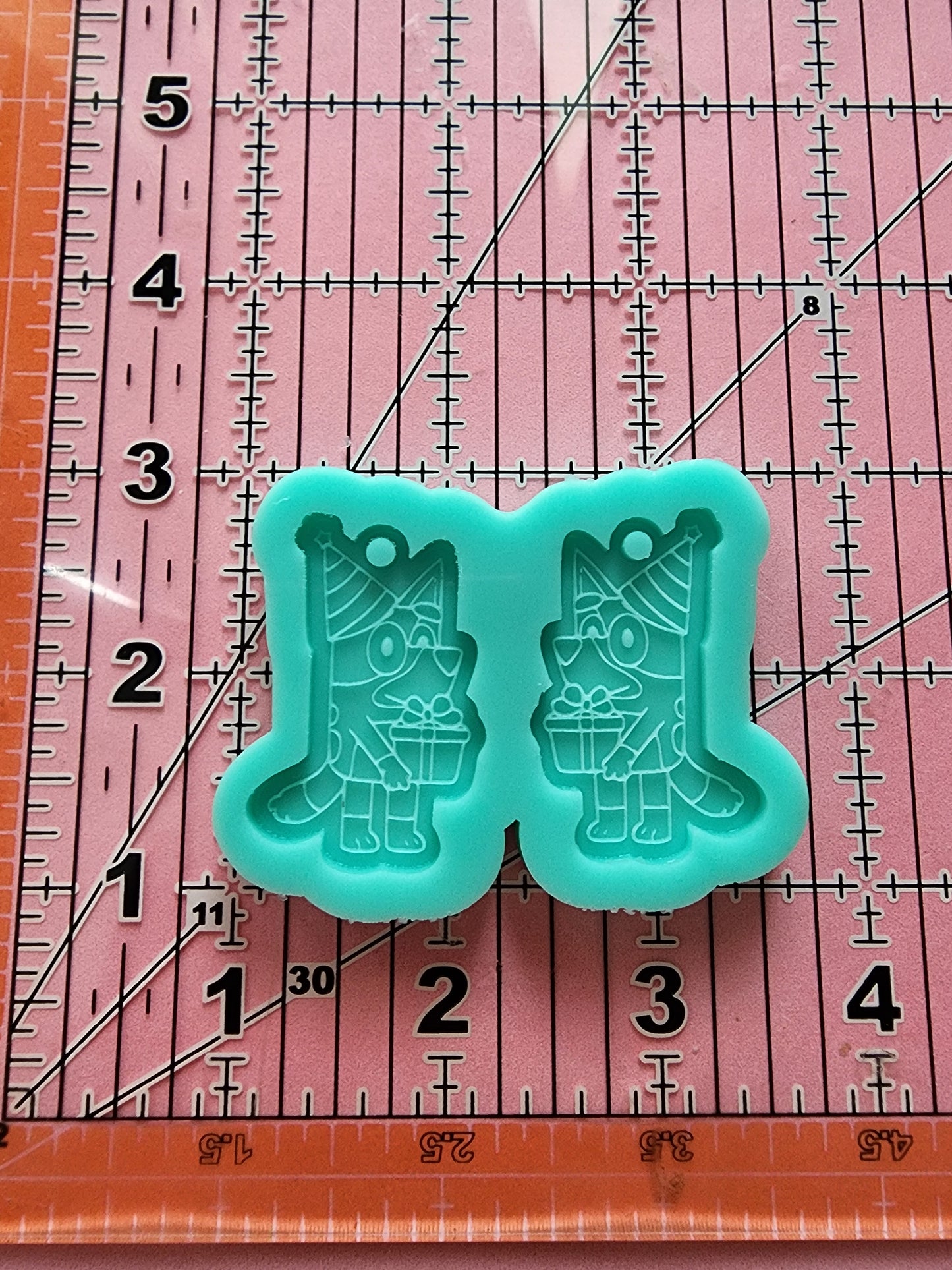 Cartoon Earrings Silicone Mold