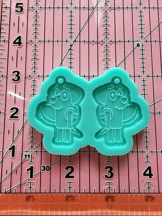 Cartoon Earrings Silicone Mold