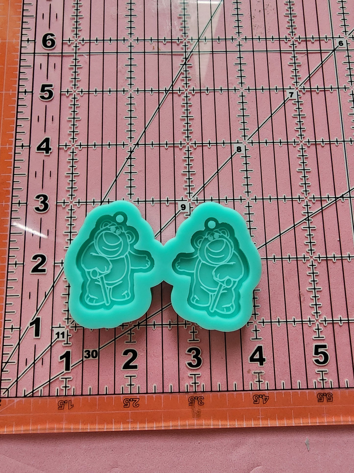 Cartoon Earrings Silicone Mold