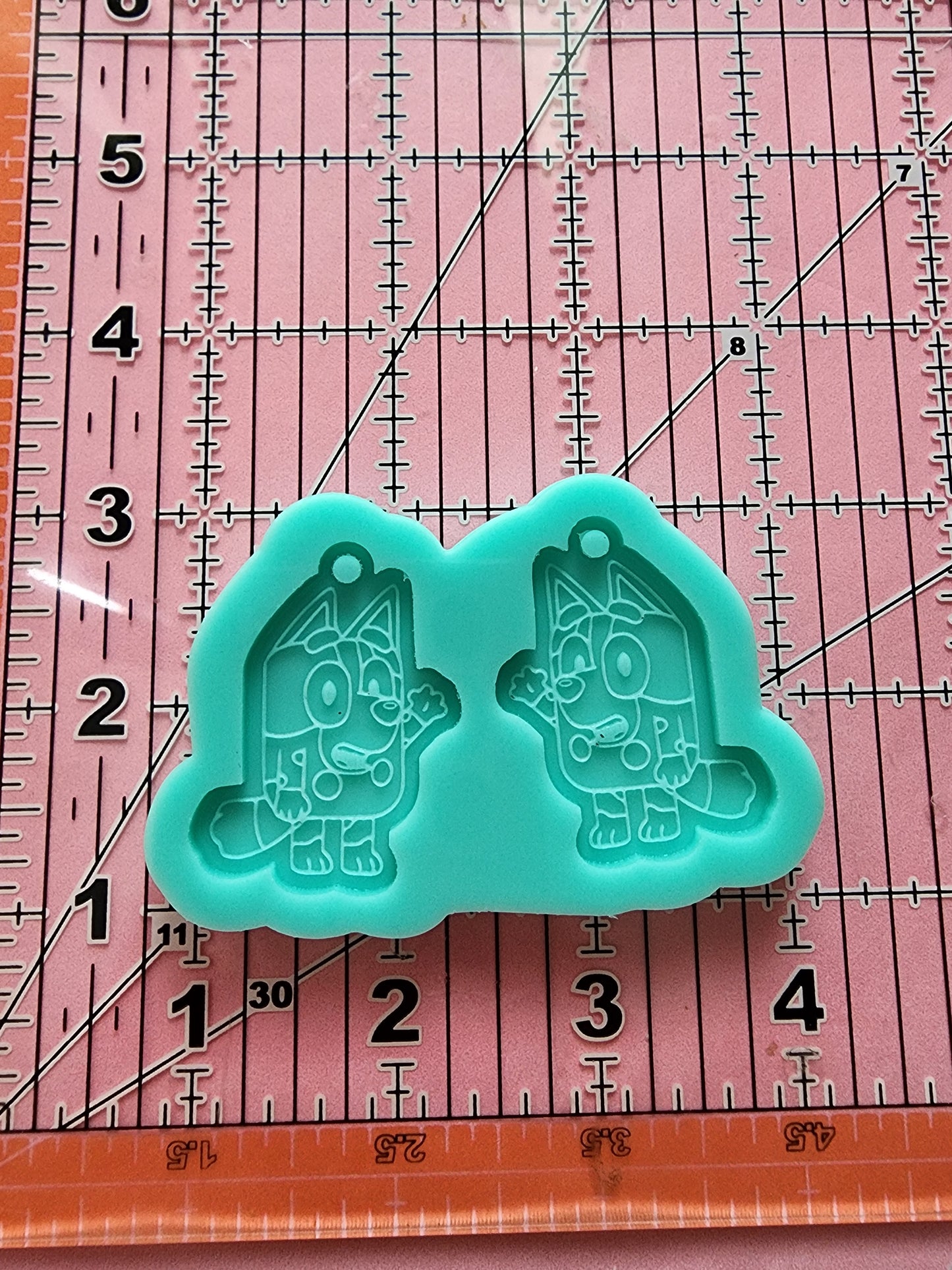 Cartoon Earrings Silicone Mold