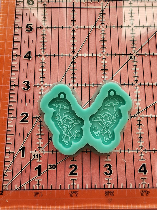 Cartoon Cricket Earrings Silicone Mold